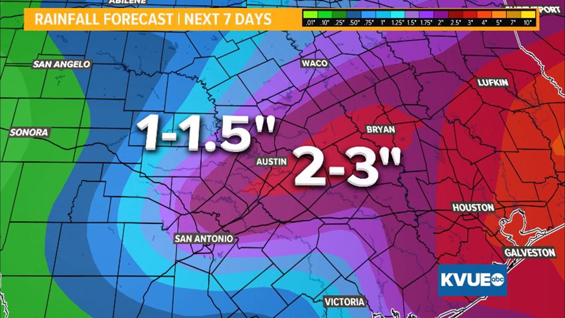 Flash Flood Watch issued for Austin, parts of Central Texas | kvue.com