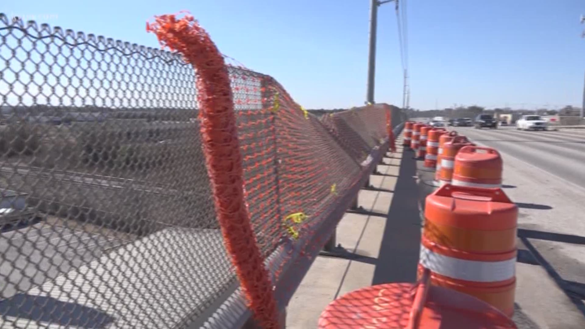 1 dead, 1 injured after car falls from overpass