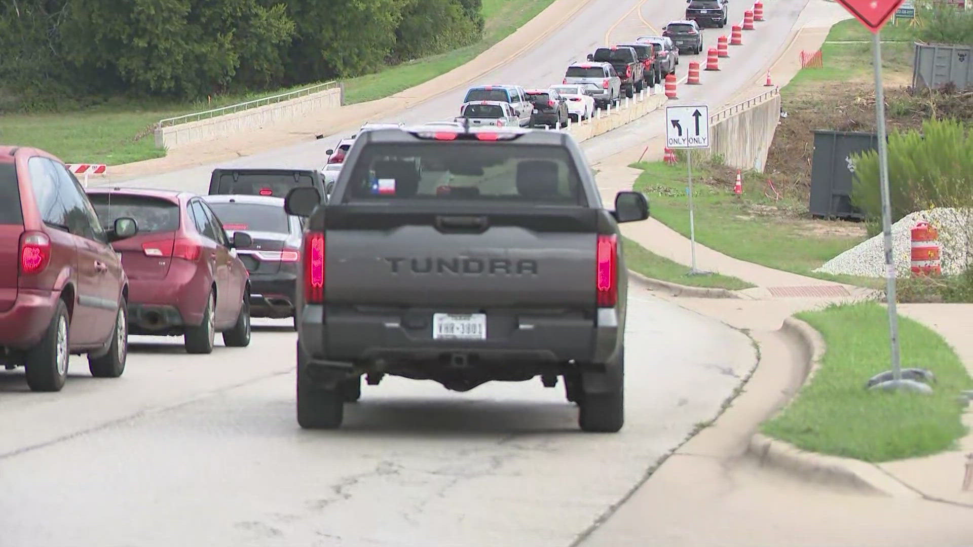 A plan to add more lanes to a busy road in Round Rock is now underway. Crews are starting work on a $27 million project.