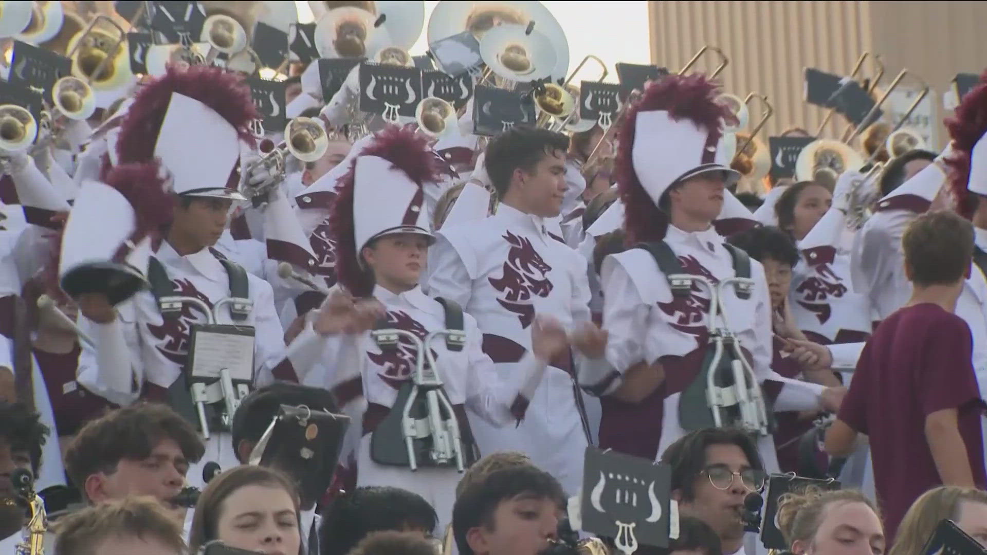 The Round Rock High School Band is this week's Friday Football Fever Band of the Week!