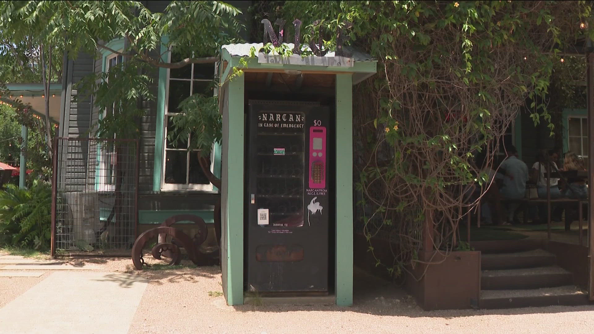 A business owner is looking for a new spot for a life-saving resource in Austin.