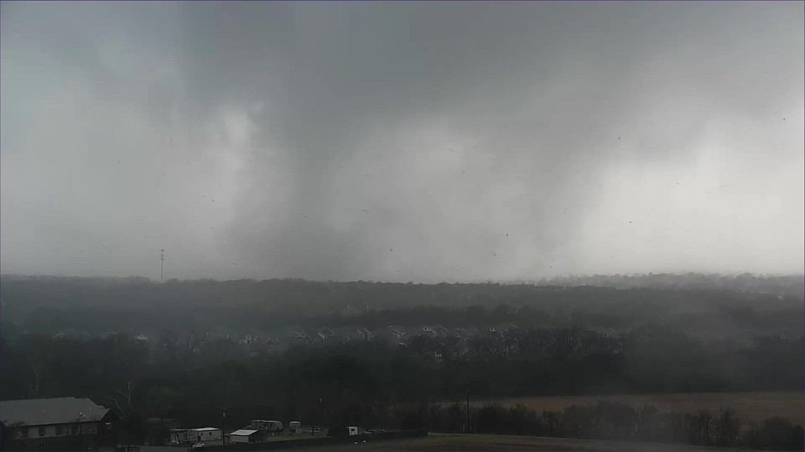 WATCH: Tornado confirmed in Round Rock