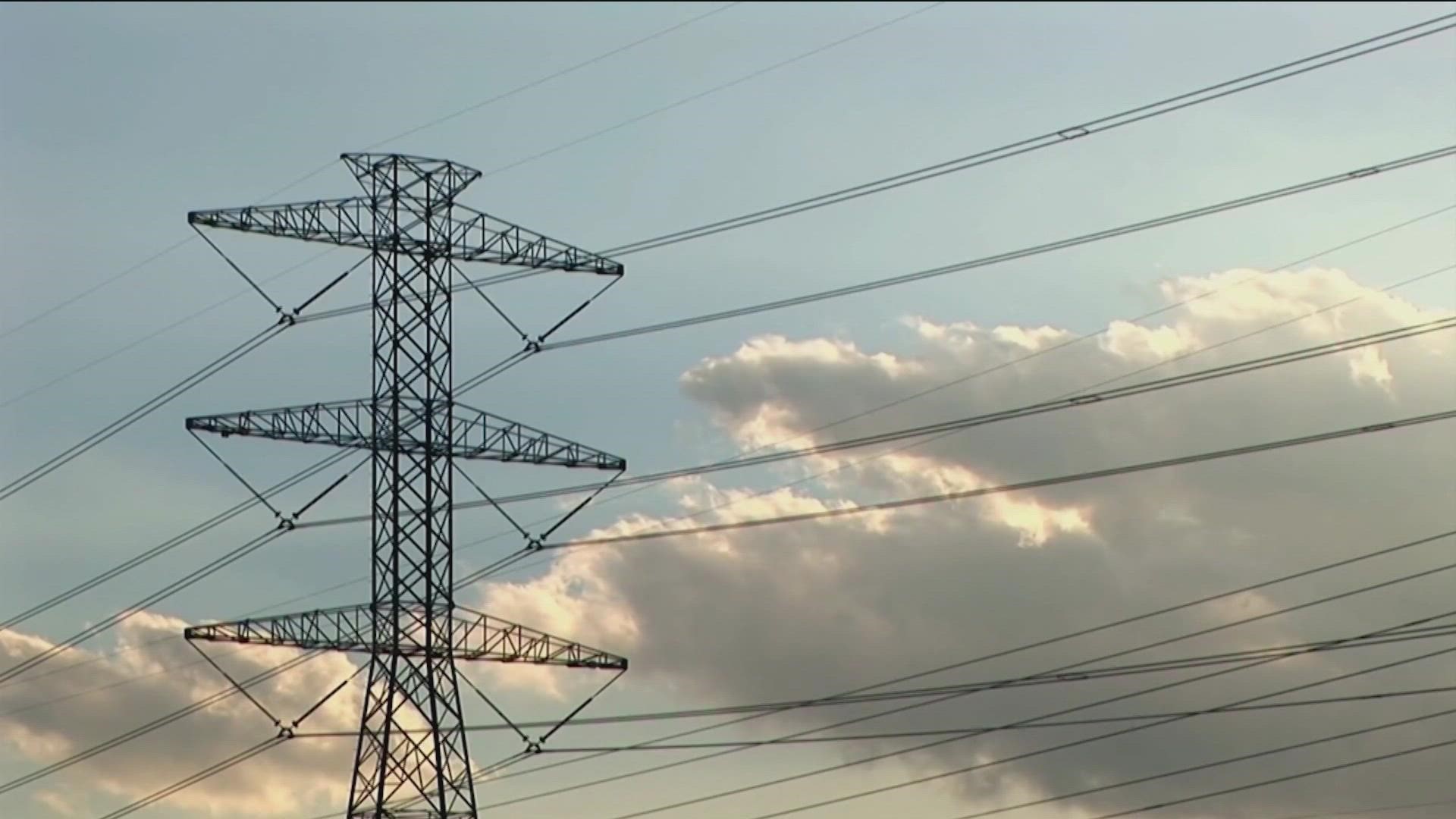 The energy provider is considering the increase because customers are reducing energy usage.