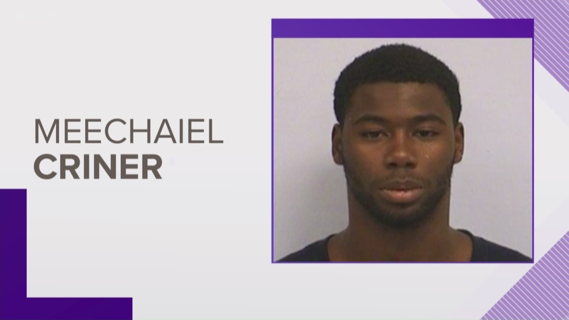 Meechaiel Criner is also accused of sexually assaulting Haruke Weiser in 2016.