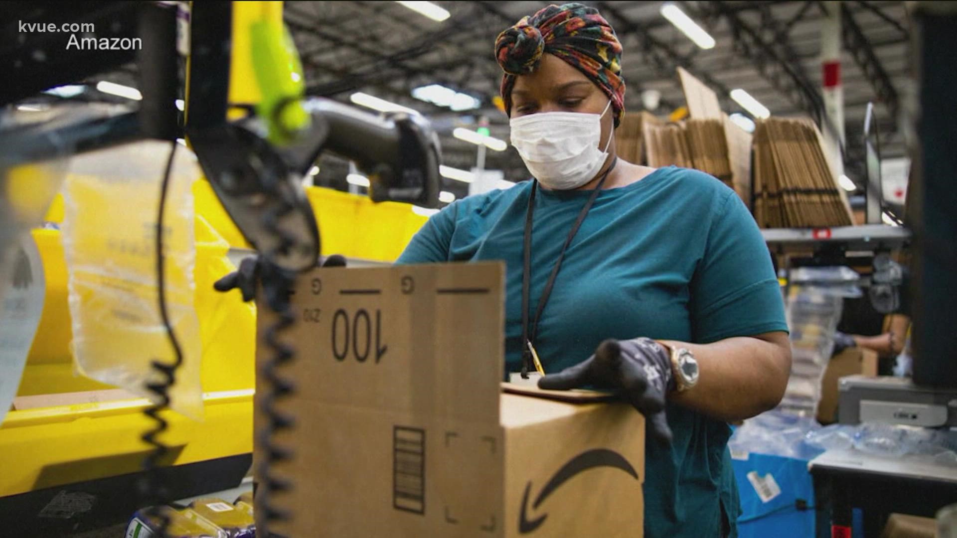 Amazon continues to expand its footprint in Central Texas.
