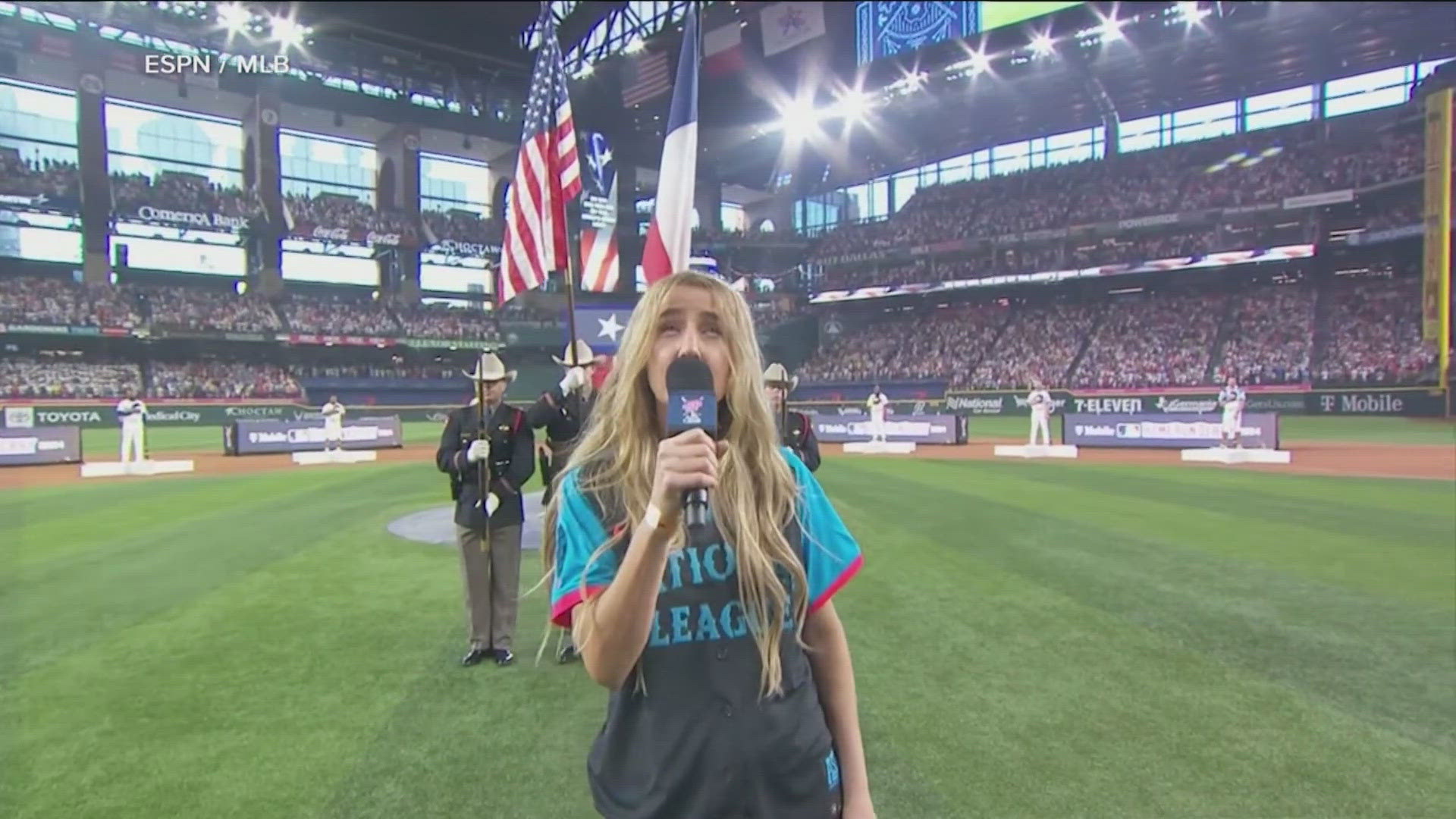 It's not easy to sing The US National Anthem