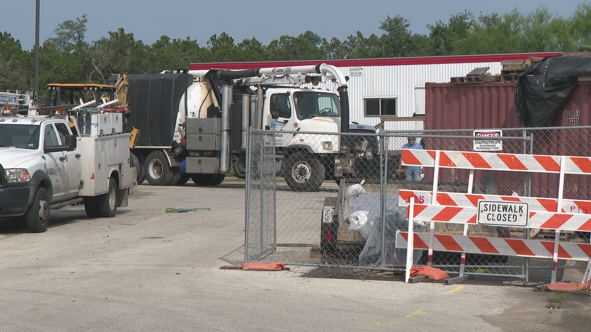 Austin Water officials said 125,000 gallons of wastewater overflowed into the Bull Creek watershed on Monday.