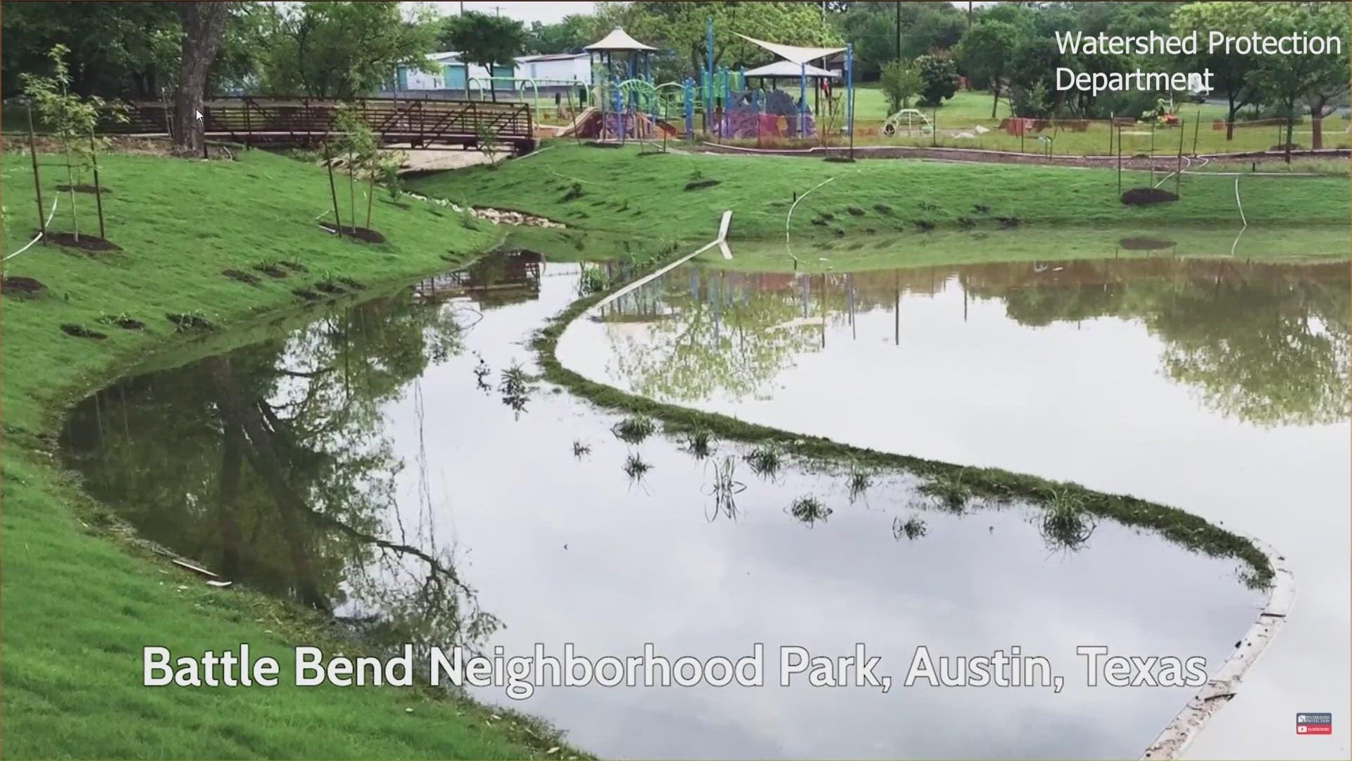 The Watershed Protection Department wants to install water detention basins at the Adams-Hemphill Neighborhood Park in Central Austin.