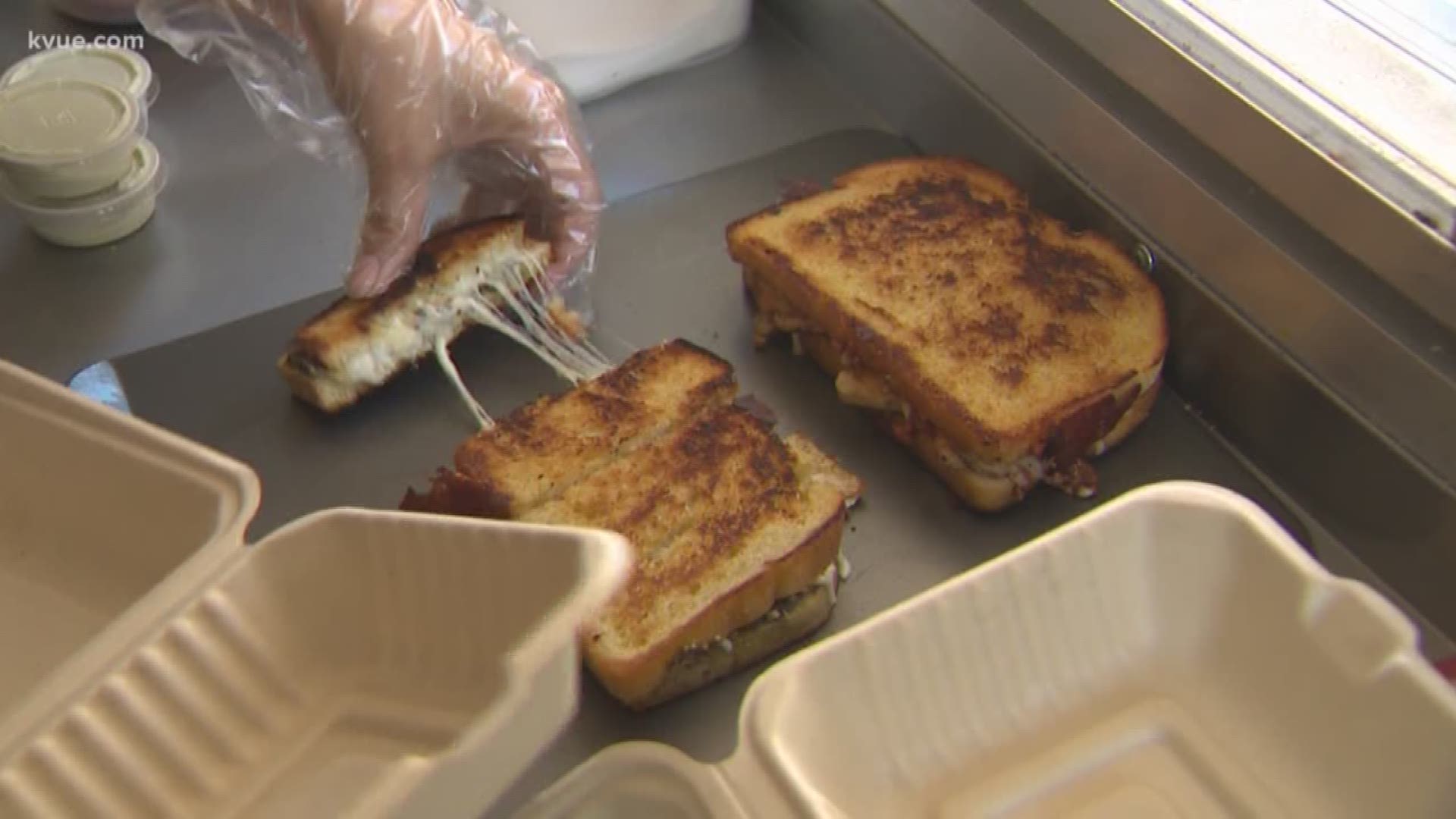 One of the many food trucks in Austin features food that most of us remember loving as kids. It turns out grilled cheese sandwiches aren't just for the little ones anymore.