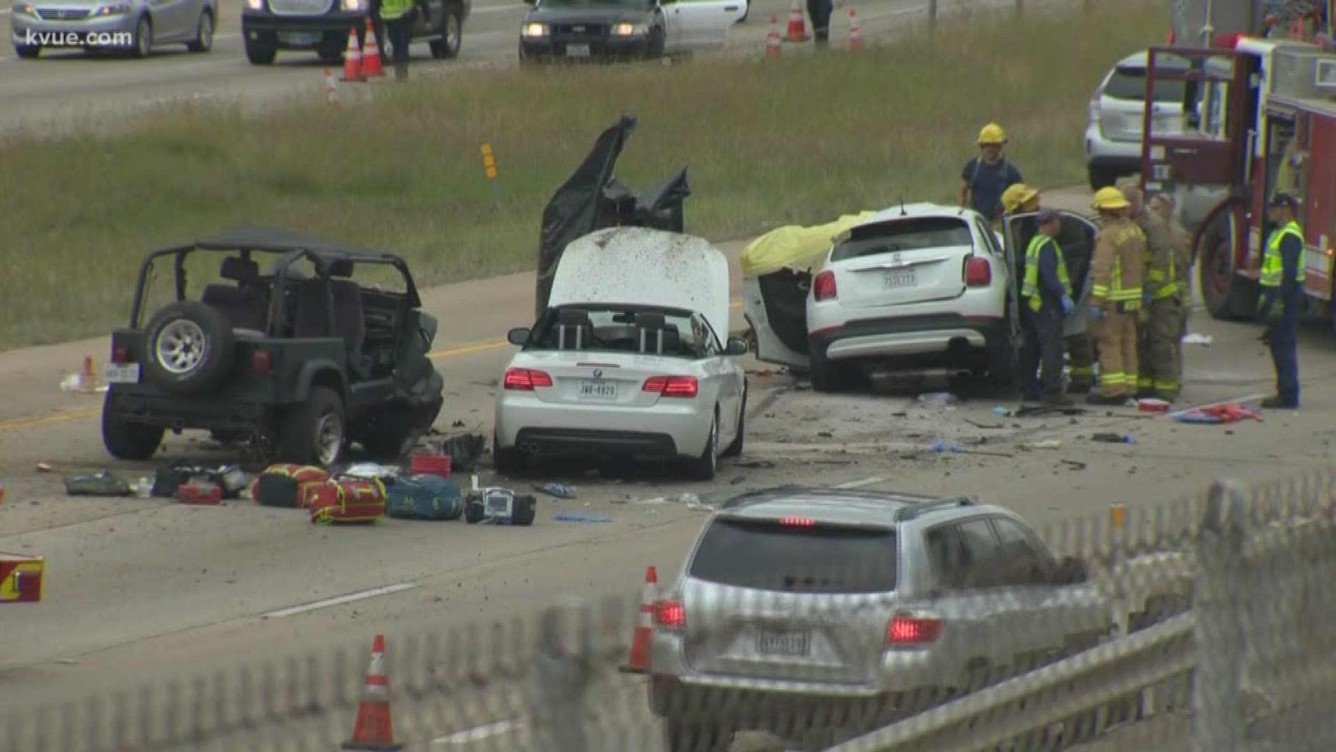 There were two deadly crashes in Austin today. The first happening around 2:30 p.m. in Northwest Austin.
