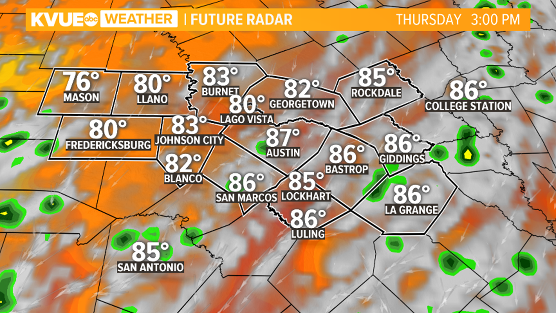 Austin weather: Rain chances in hour-by-hour forecast | kvue.com