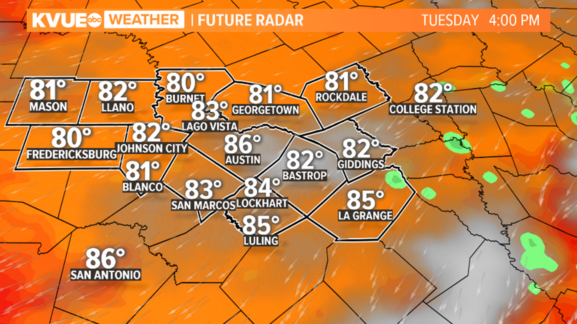 Cold front brings storms late Monday night and brief cooldown Tuesday ...