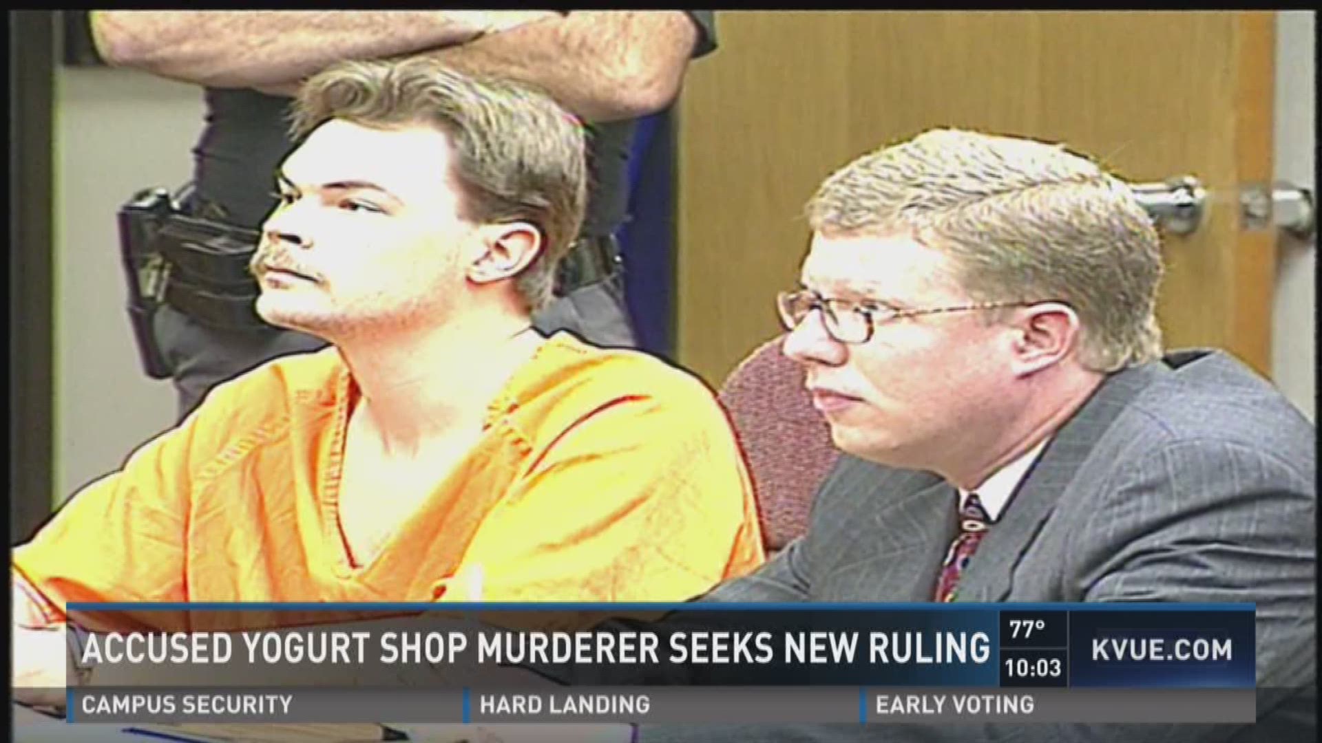 Accused yogurt shop murderer seeks new ruling