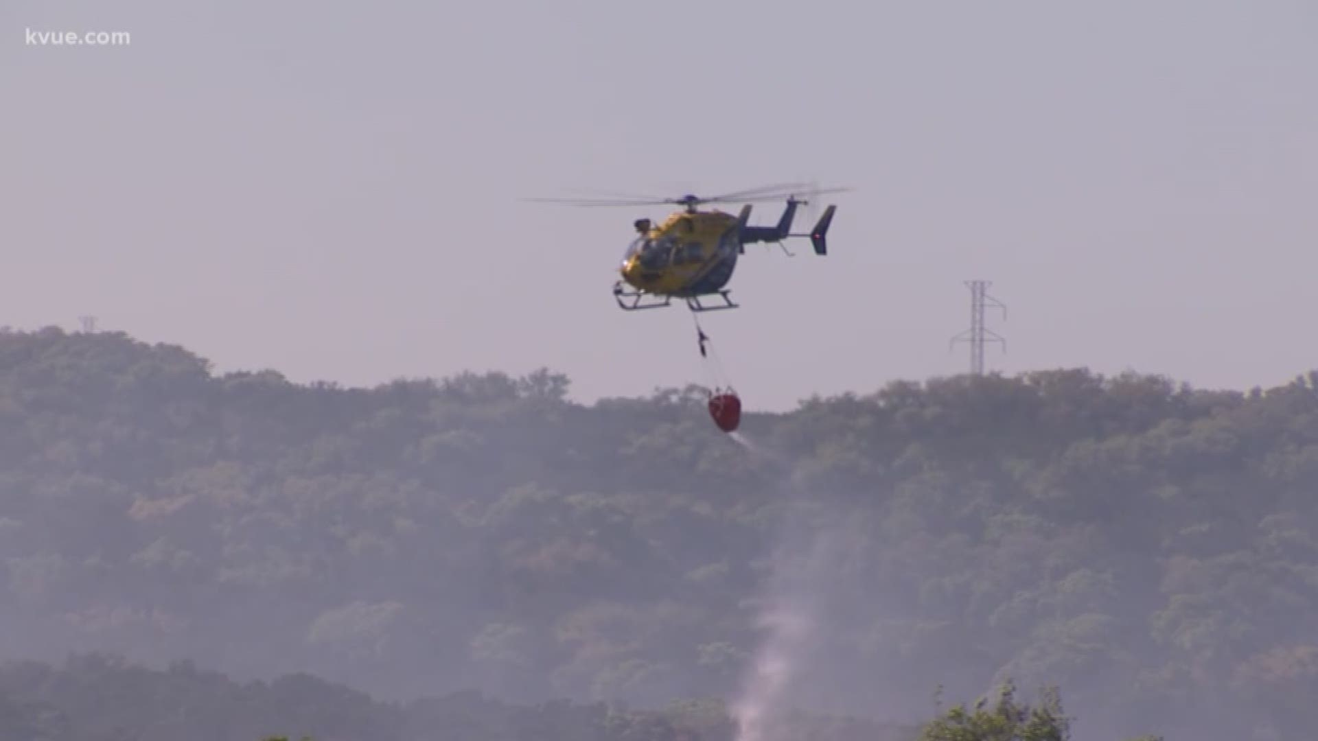 Travis County crews battled a brush fire Wednesday afternoon, according to Austin Fire officials.