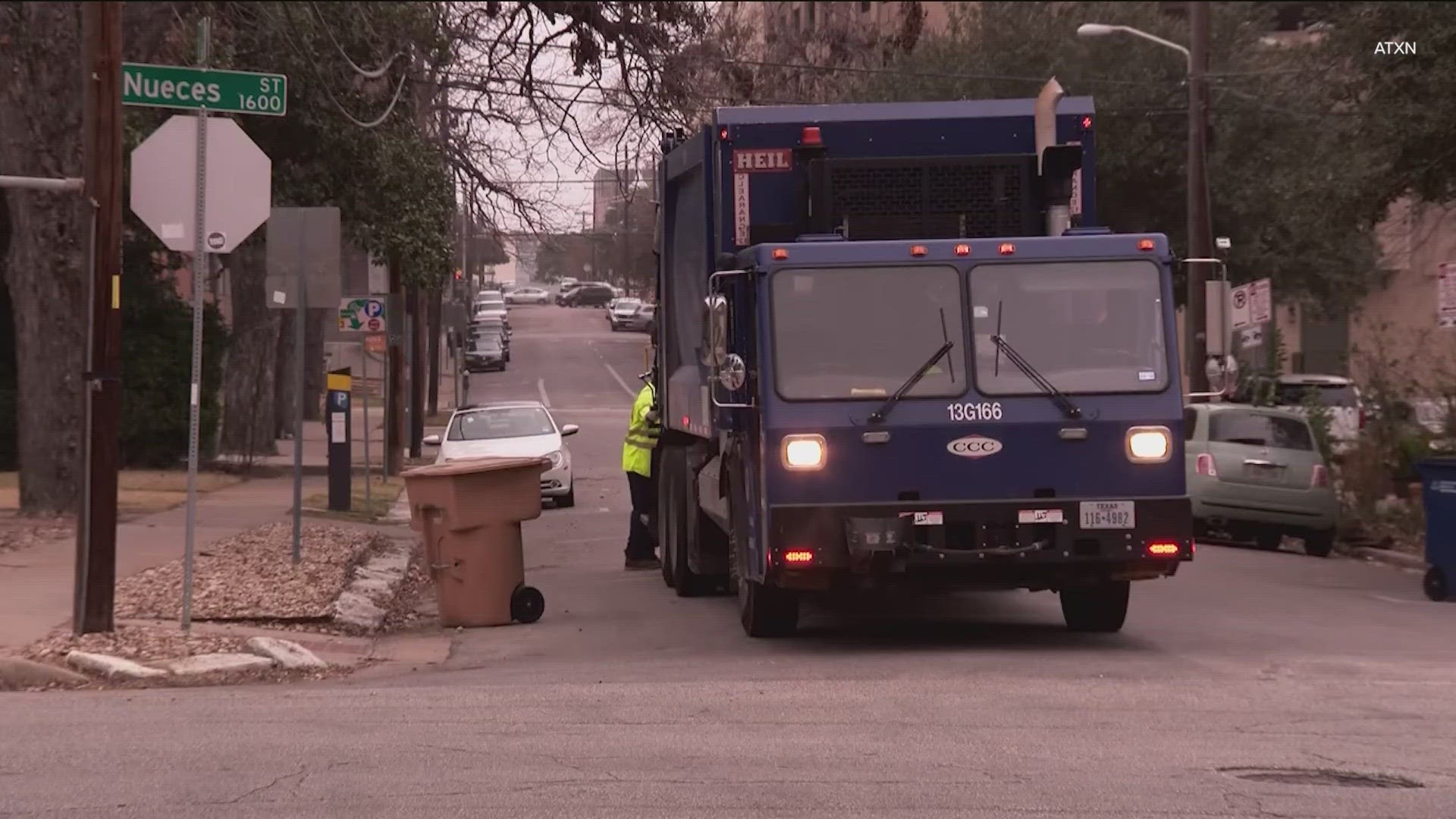 More than a dozen Austin garbage trucks are without working A/C.