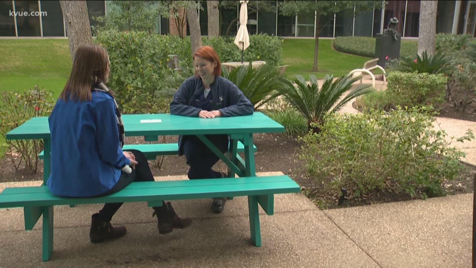 An Austin woman started the "Turquoise Table" movement a few years ago -- and now there are "Turquoise Tables" in all 50 states.