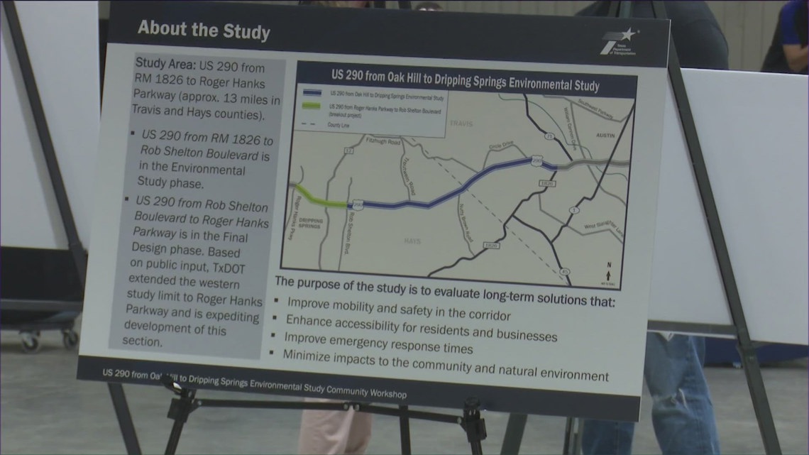 Dripping Springs residents weigh in on TxDOT US 290 changes - Vimarsana News
