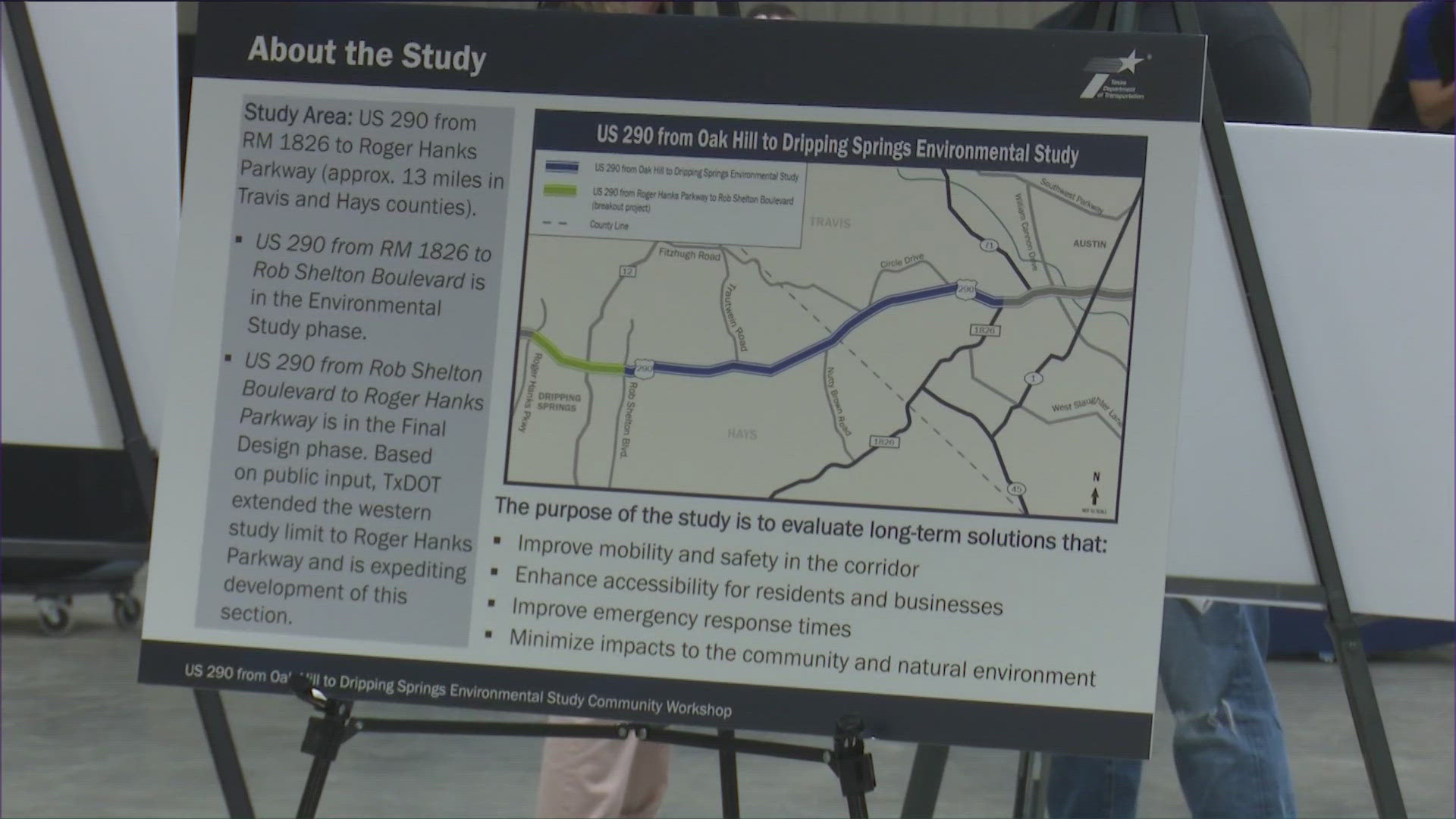 TxDOT is asking for public feedback on US 290 changes through Dripping Springs. Traffic has jumped 50% since 2010.