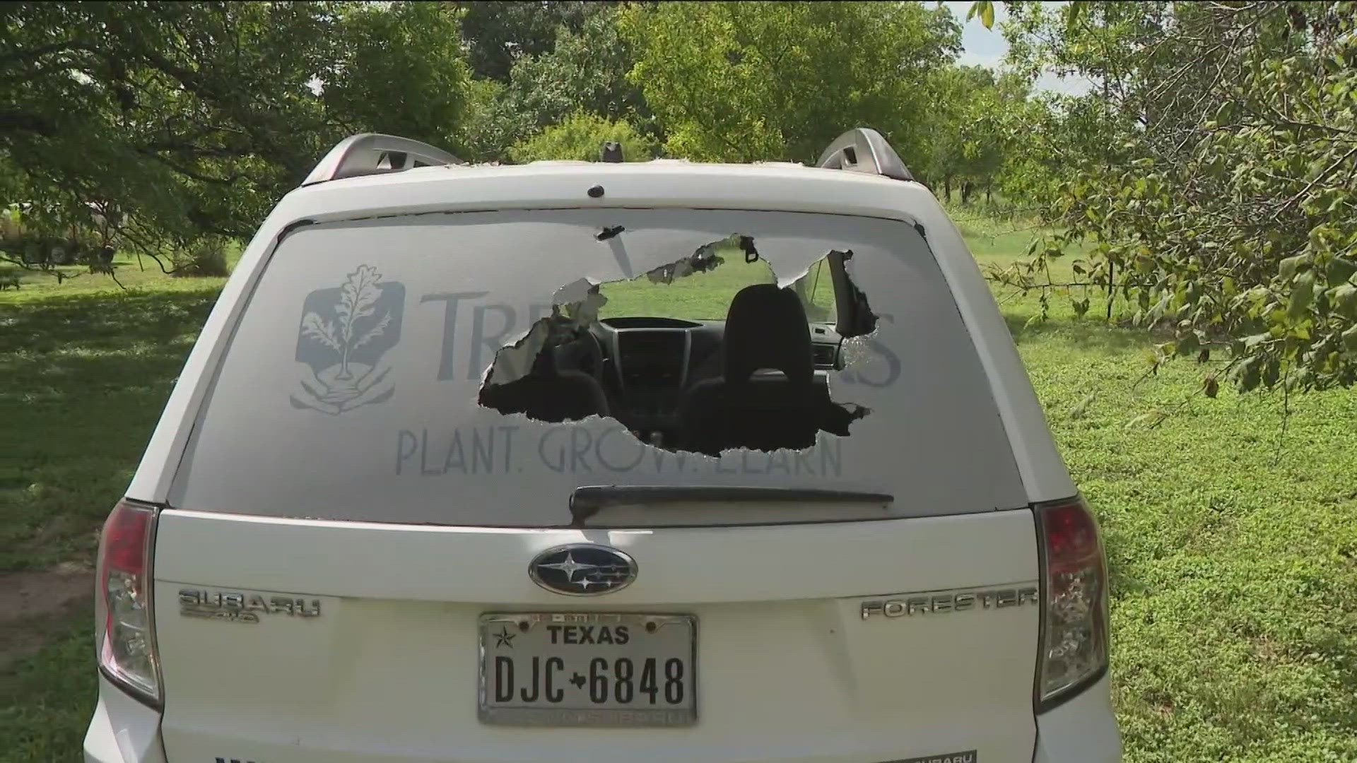 The Travis County Sheriff's Office is investigating a burglary spree that left a nonprofit with thousands of dollars in damage and missing equipment.