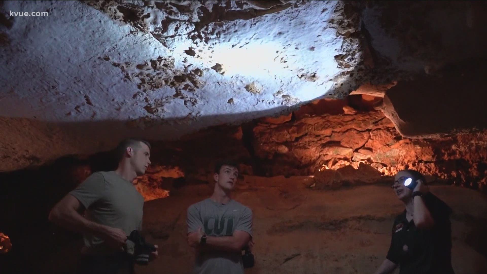 KVUE's Hunter Williams and Shane Hinton visit Inner Space Cavern in Georgetown in the latest episode of The Great Outdoors!