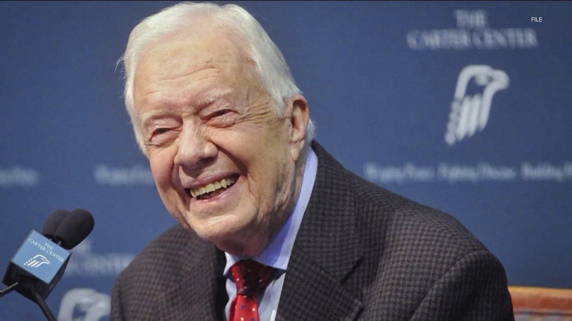 Carter is the first U.S. president to reach this milestone.