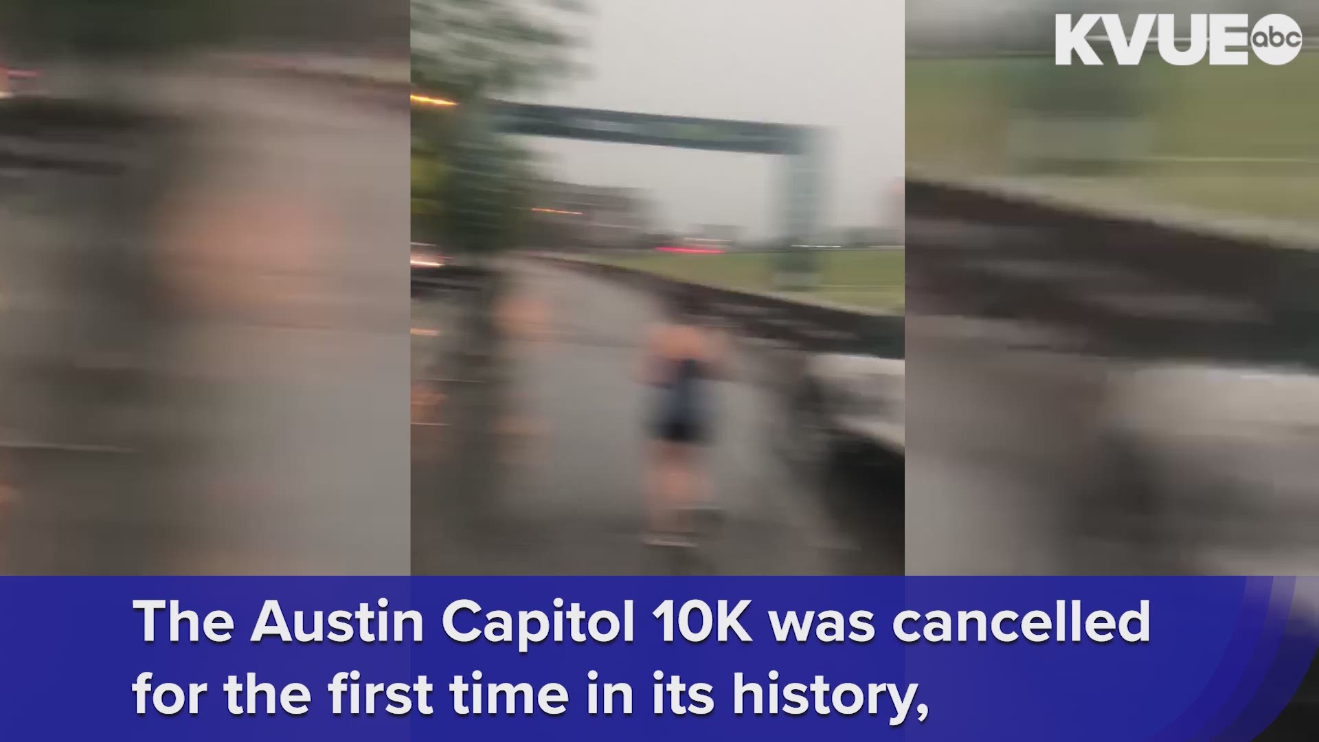 The Austin Capitol 10K was cancelled for the first time in decades. That didn't stop first-time runner Anna Balthazar from getting through the finish line.