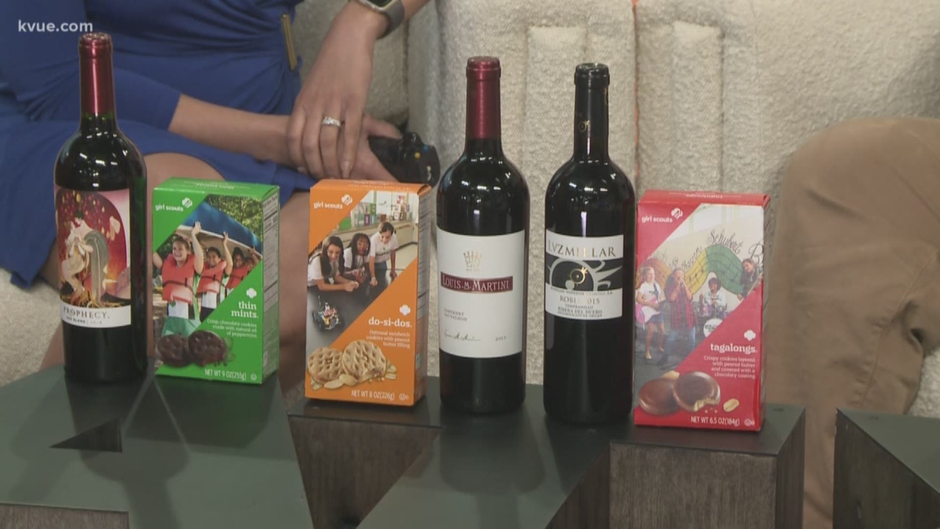 Lewis Smith from The Brass Tap Domain shows us what adult drinks can be best paired with a few Girl Scout cookies.