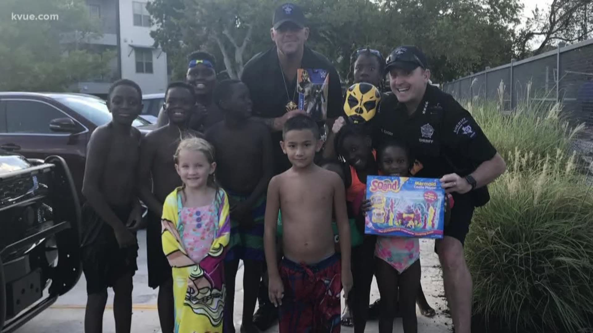6-year-old Amirah loves Barbies, all things sparkly and police officers. Amirah's mother wanted her daughter's birthday to be special and the Williamson County Sheriff's Office made sure that happened.