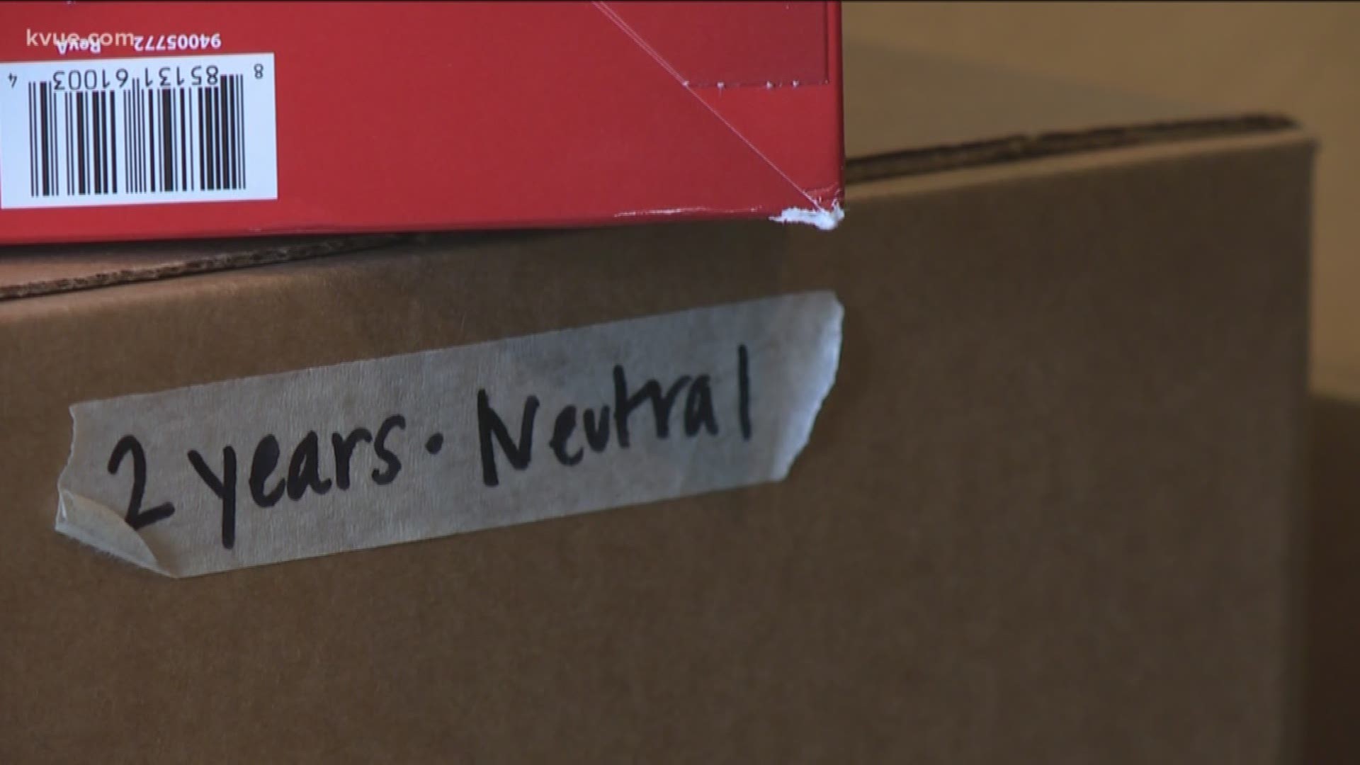 A new group is working in Austin to support foster families by giving boxes to foster parents with things they might need in the first few days of getting a child.