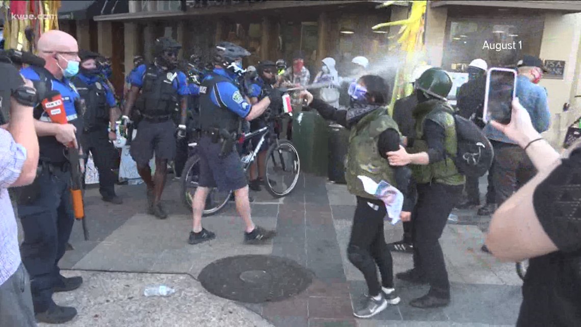 Austin protests Mayor speaks after weekend of ramped up protests