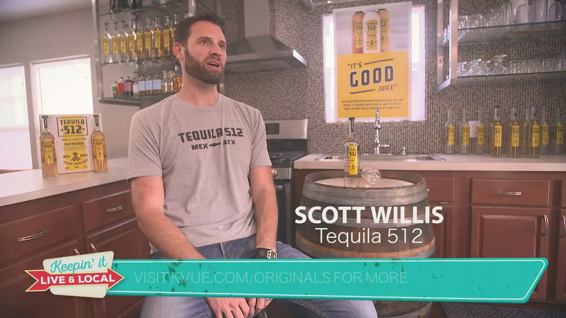Tequila 512 is locally owned and operated. President and founder, Scott Willis talks about why local music is as important to him as it is to the city of Austin.