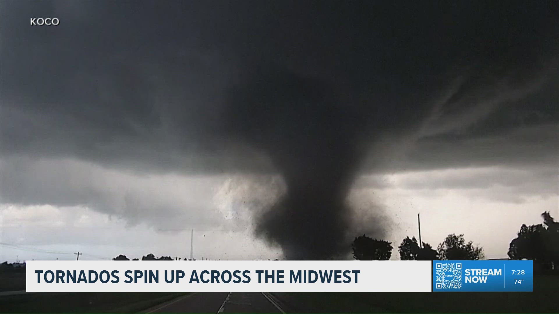 Tornado barrels through Oklahoma, damaging homes and shutting down ...
