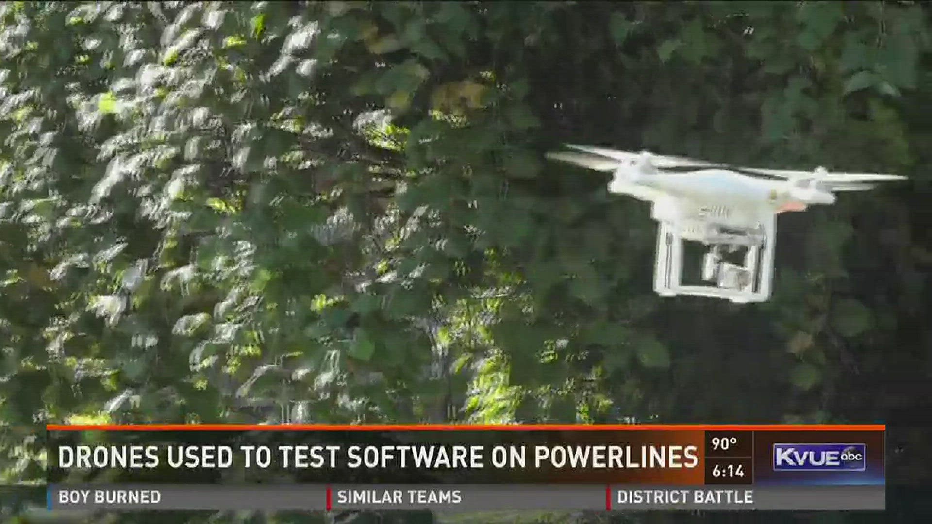 Drones used to test software on power lines