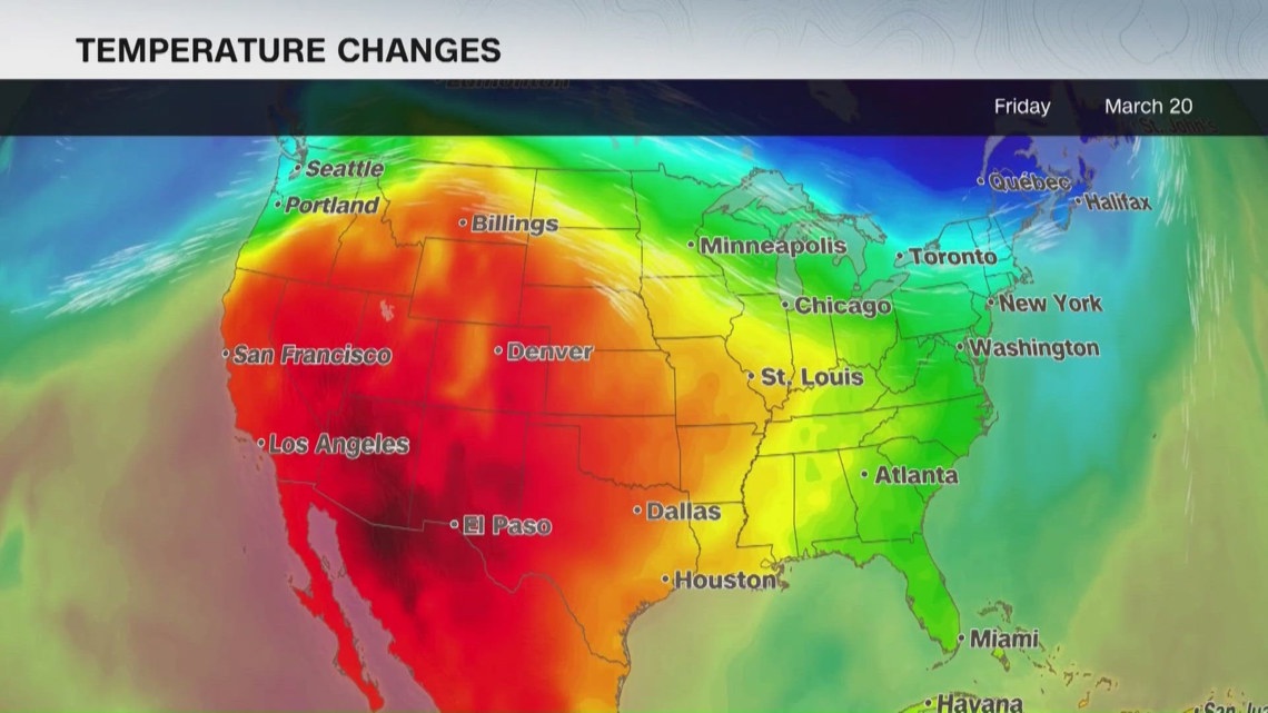 Record heat continues in US Southwest | kvue.com