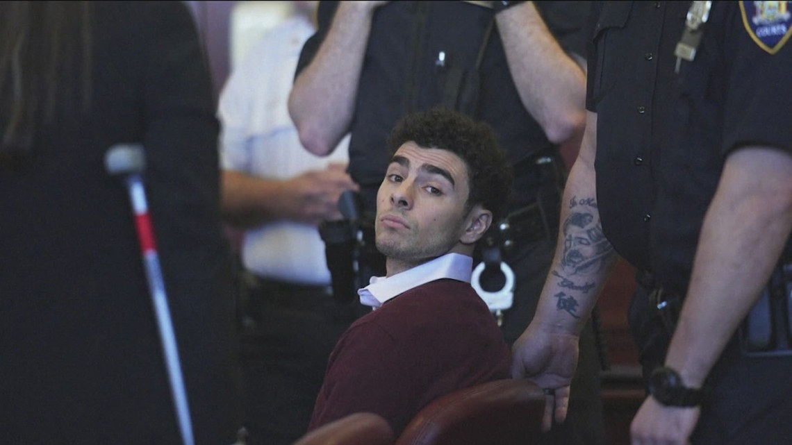 Luigi Mangione pleads not guilty in New York City court to state murder ...