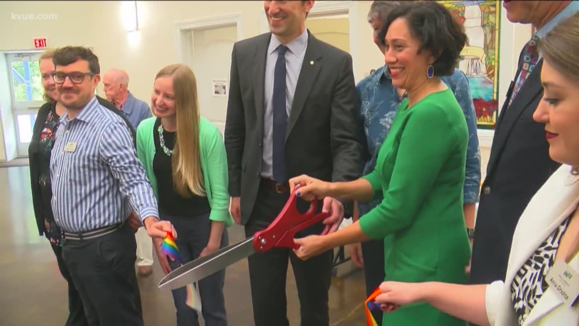 Meals on Wheels Central Texas opened a new LGBTQ senior center. The free program, the first of its kind in the area, provides healthy lunch and activities.