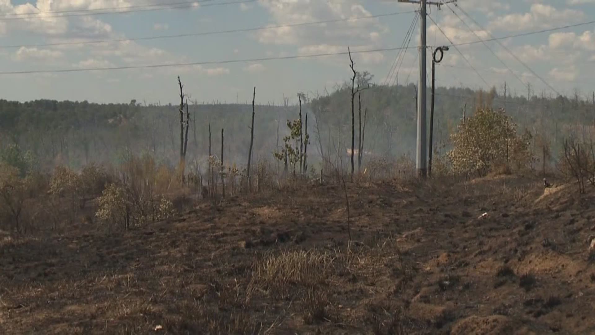 Firefighters are on the offensive in Bastrop putting out the Royal Pines fire that covered about 35 acres last night.