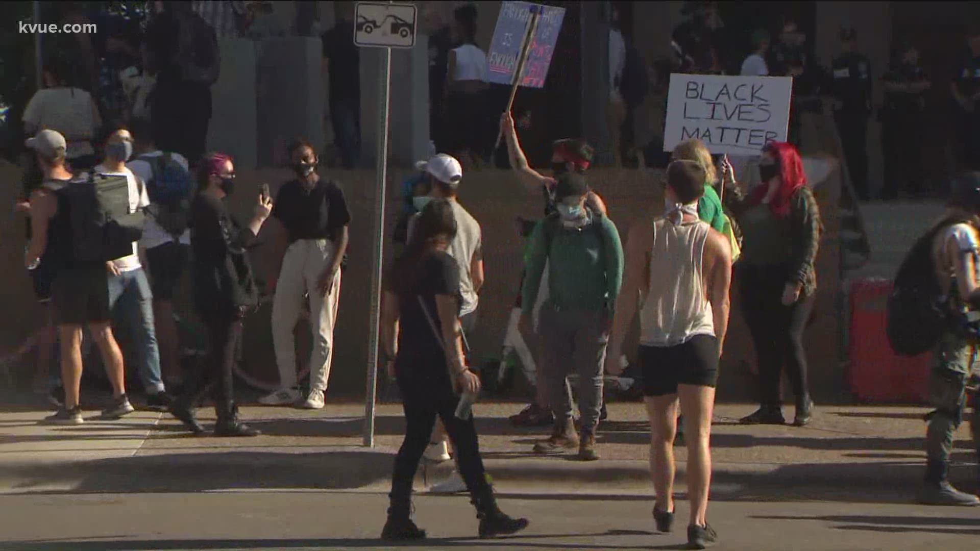 Thursday marks the seventh night of protests in Austin.