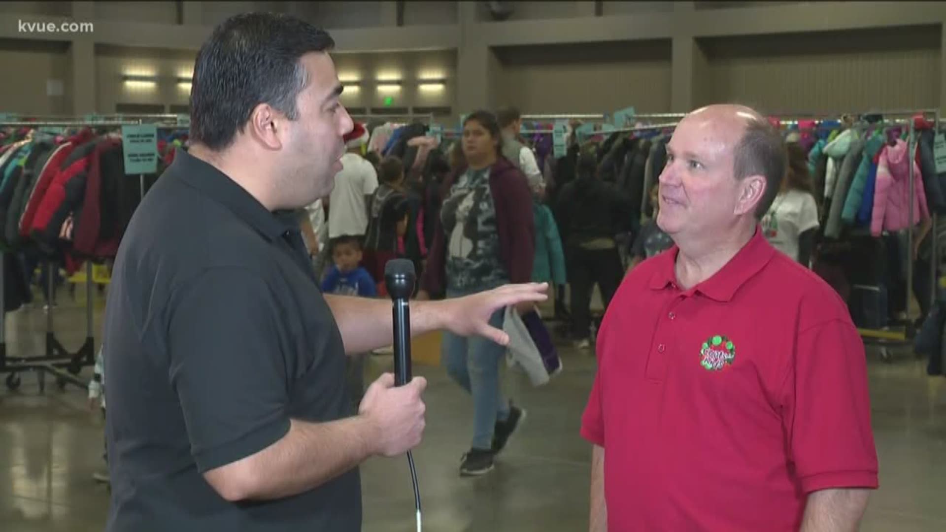 Chief Meteorologist Albert Ramon joined us live from the Palmer Events Center.