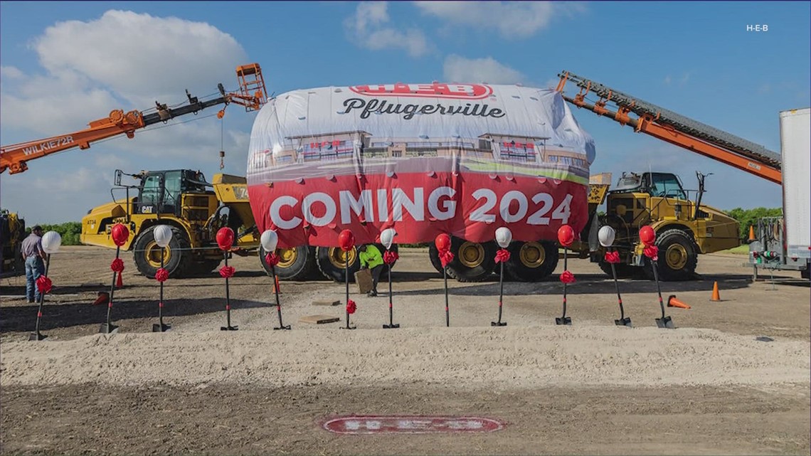 New H-E-B Store In Pflugerville, Texas, To Open In 2024 | Kvue.com