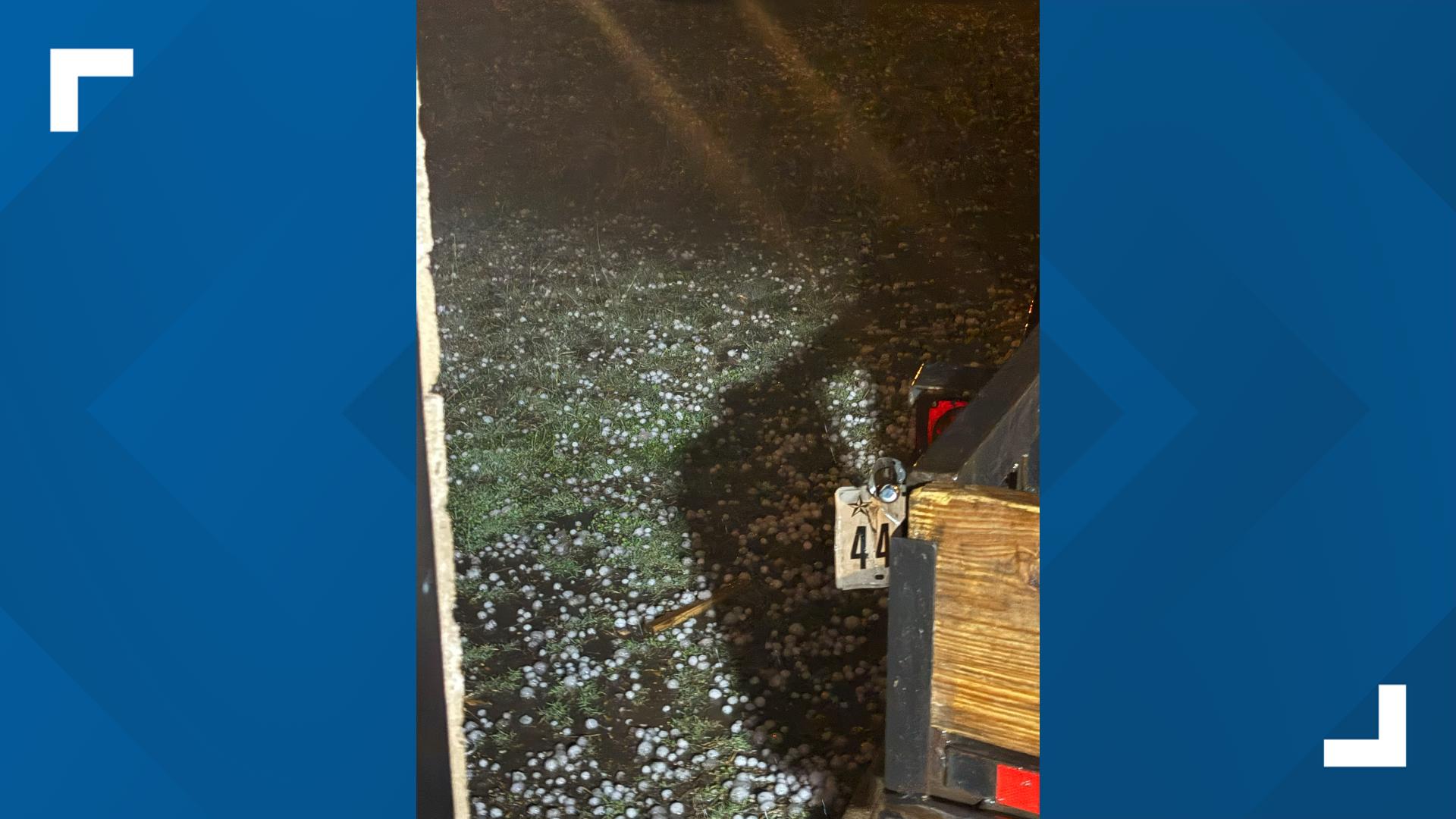Storms leave hail blanketing the ground like snow across Central Texas ...