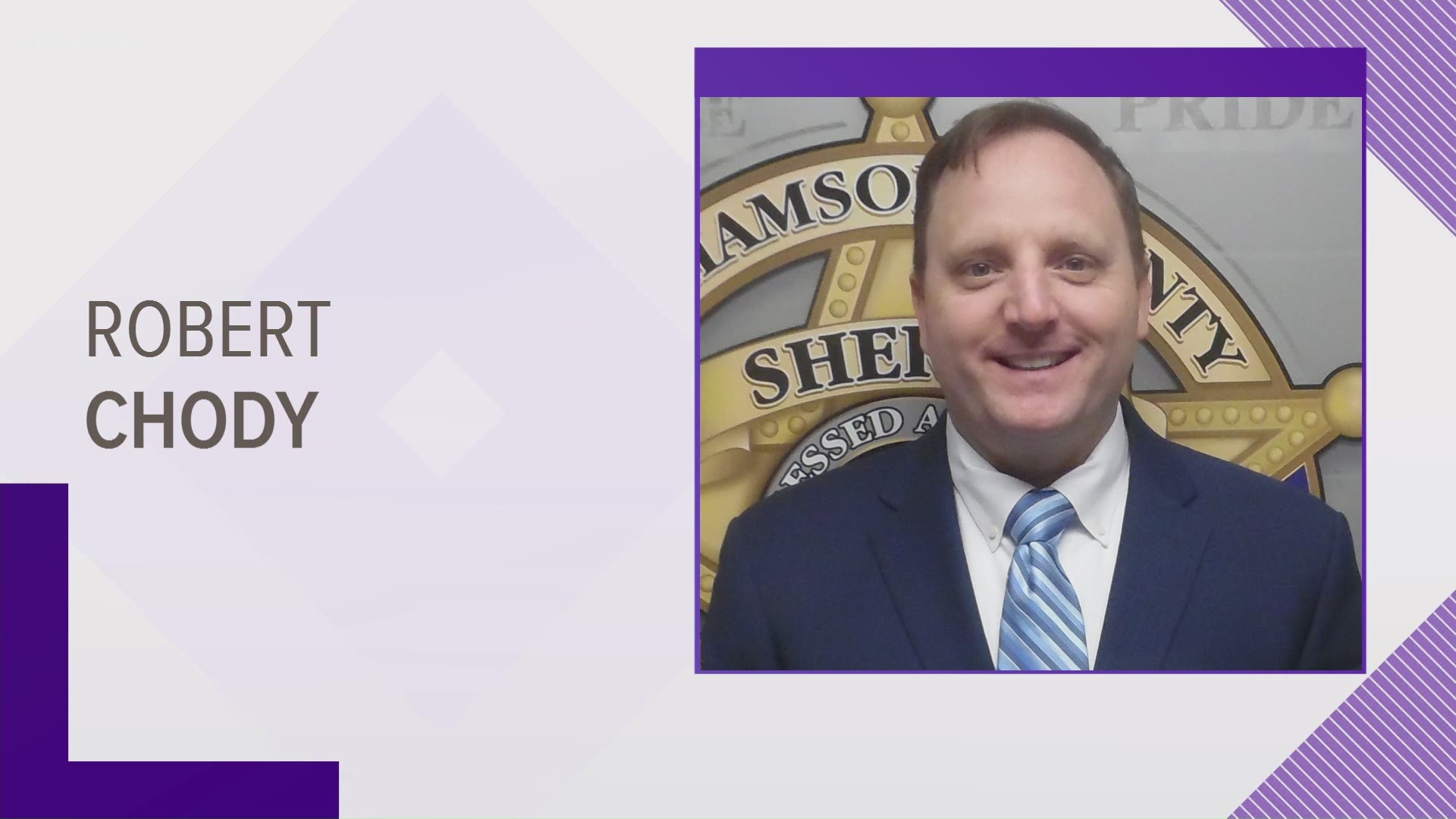 Williamson County Sheriff Robert Chody appeared before a judge on Monday for the first time since his indictment on an evidence tampering charge.