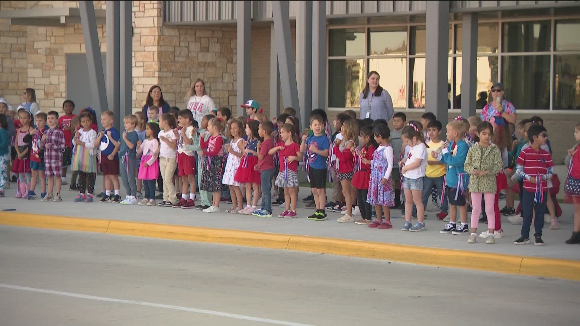 Georgetown schools continued their tradition of celebrating veterans with events planned across several campuses.