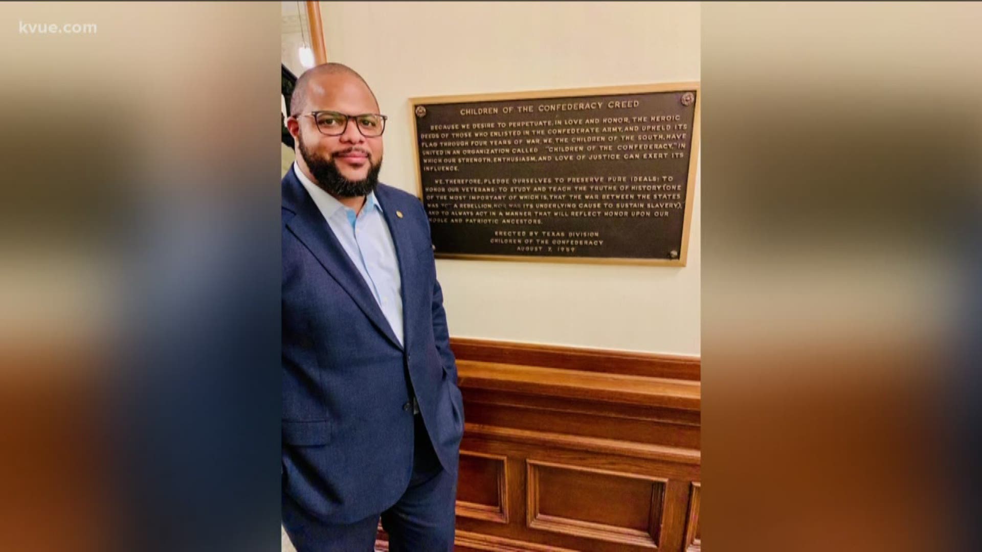 A Confederate plaque is gone from the Texas Capitol after months of dispute.