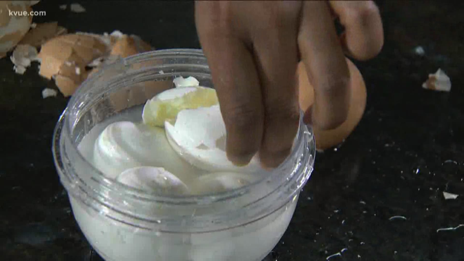 One item claims it can strip those boiled eggs quick -- but does it work?