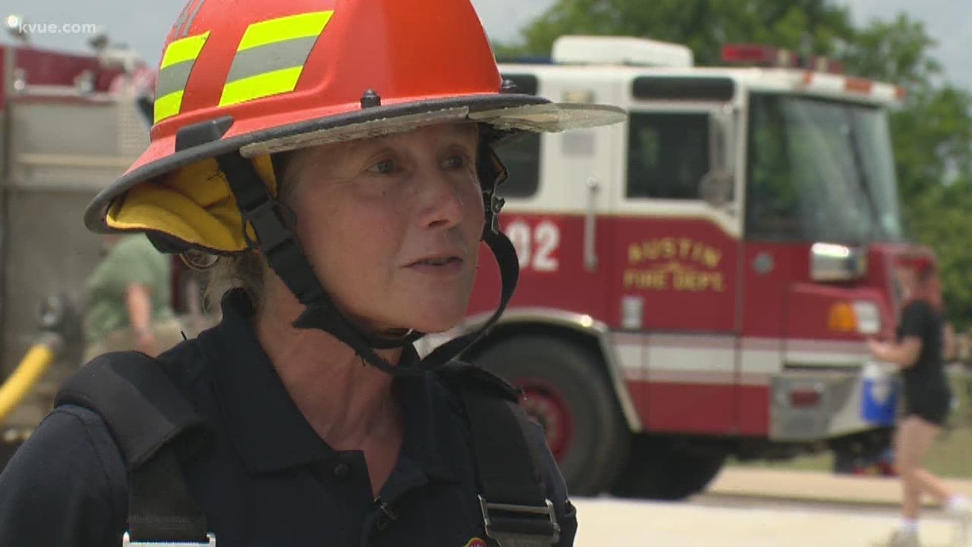 KVUE's Ashley Goudeau shows us how the Girl Scouts of Central Texas and Austin Fire Department are trying to change the career landscape.