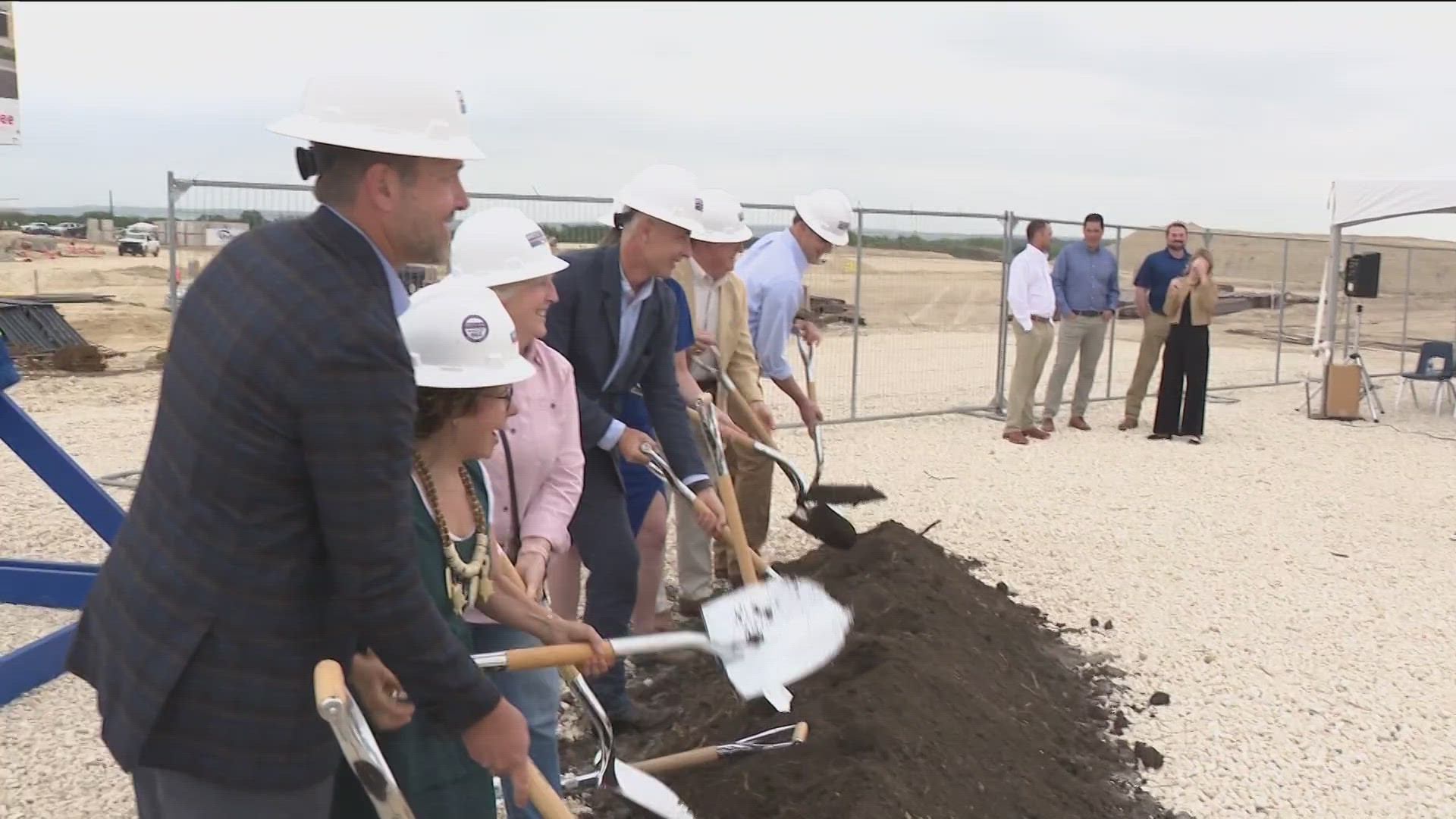 Georgetown ISD celebrated the groundbreaking of the new Benold Middle School on Wednesday.