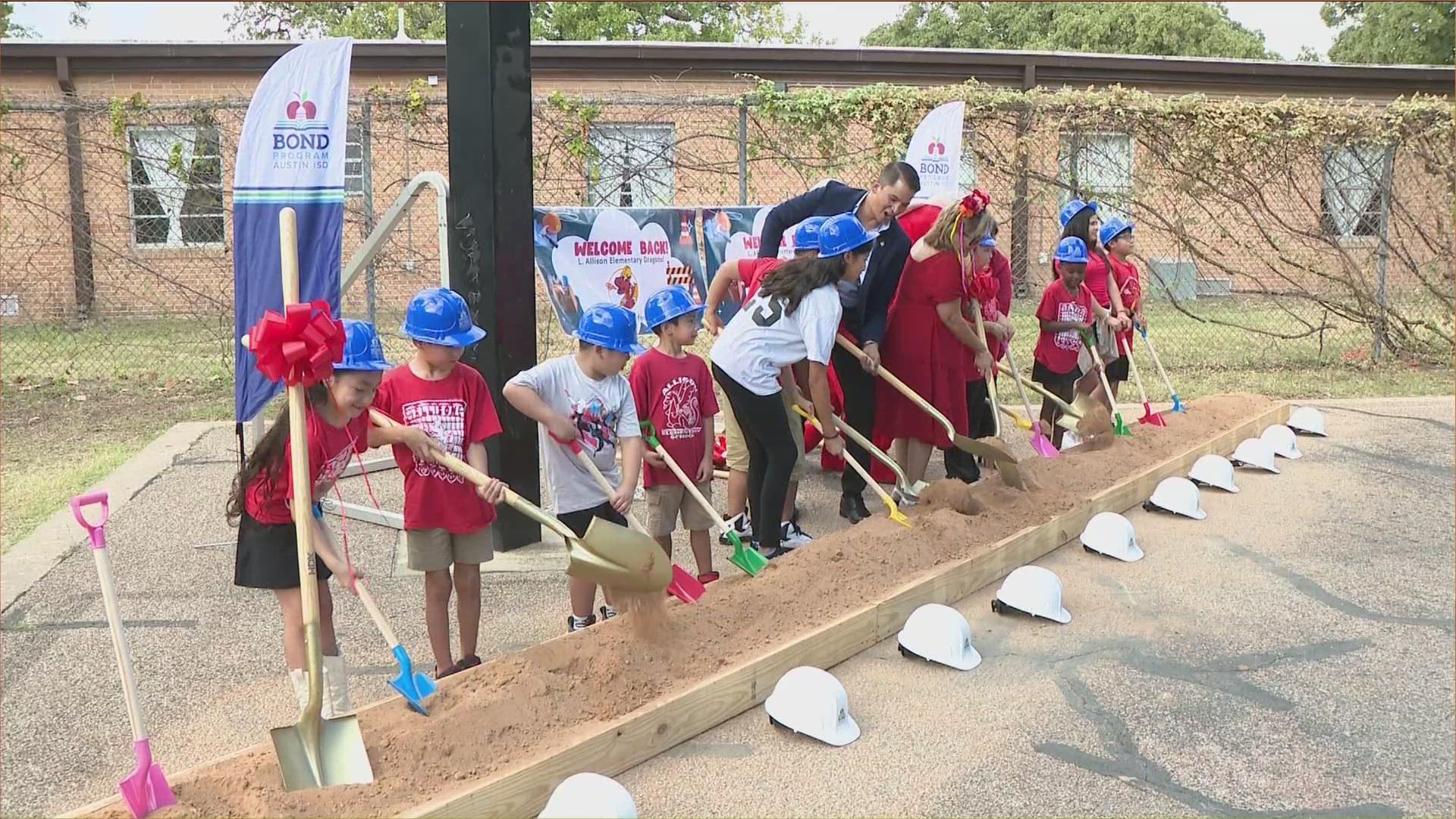 On Wednesday, Austin ISD broke ground on a new project to modernize Allison Elementary School.