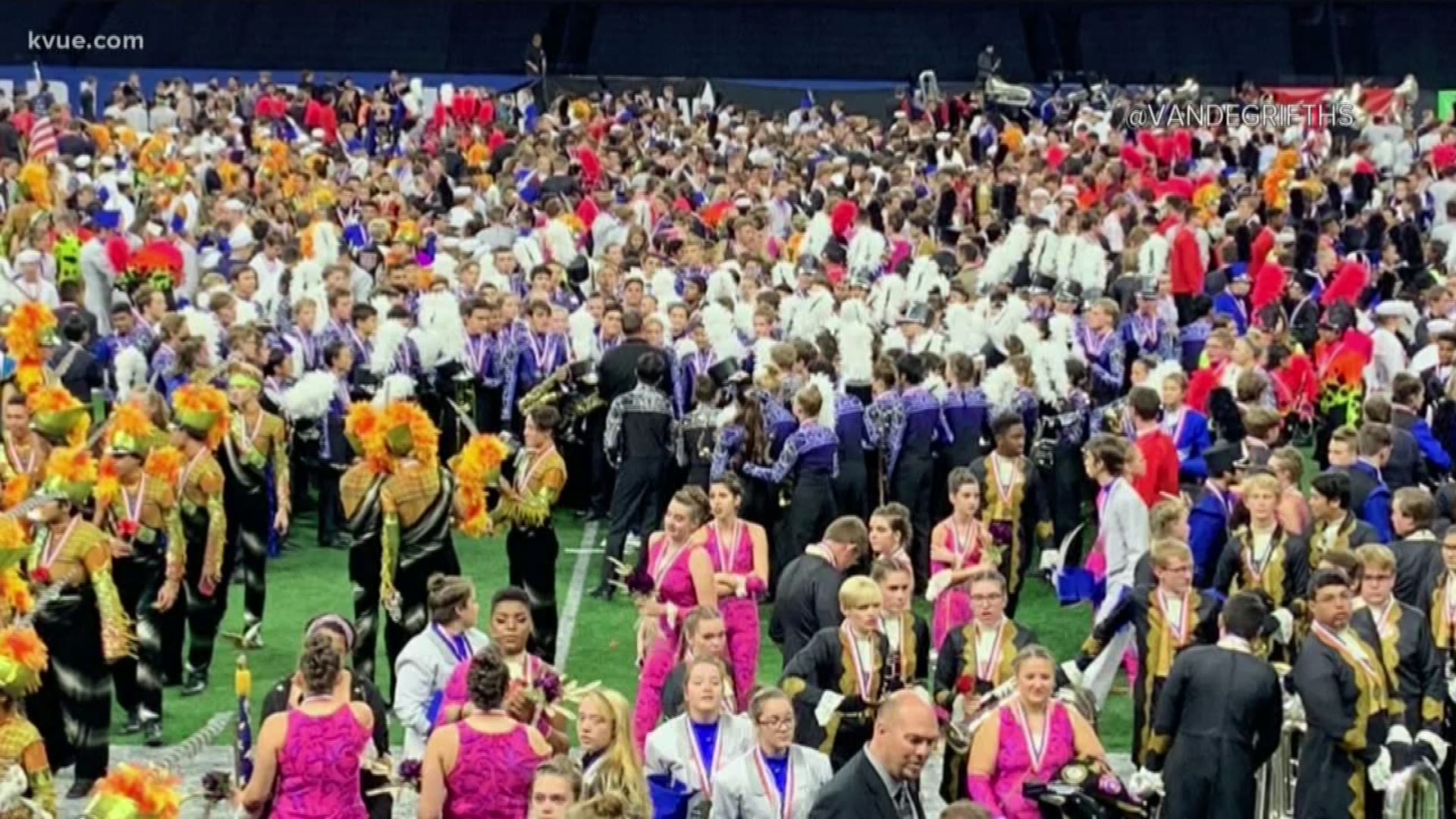 Central Texas high school marching band wins national competition