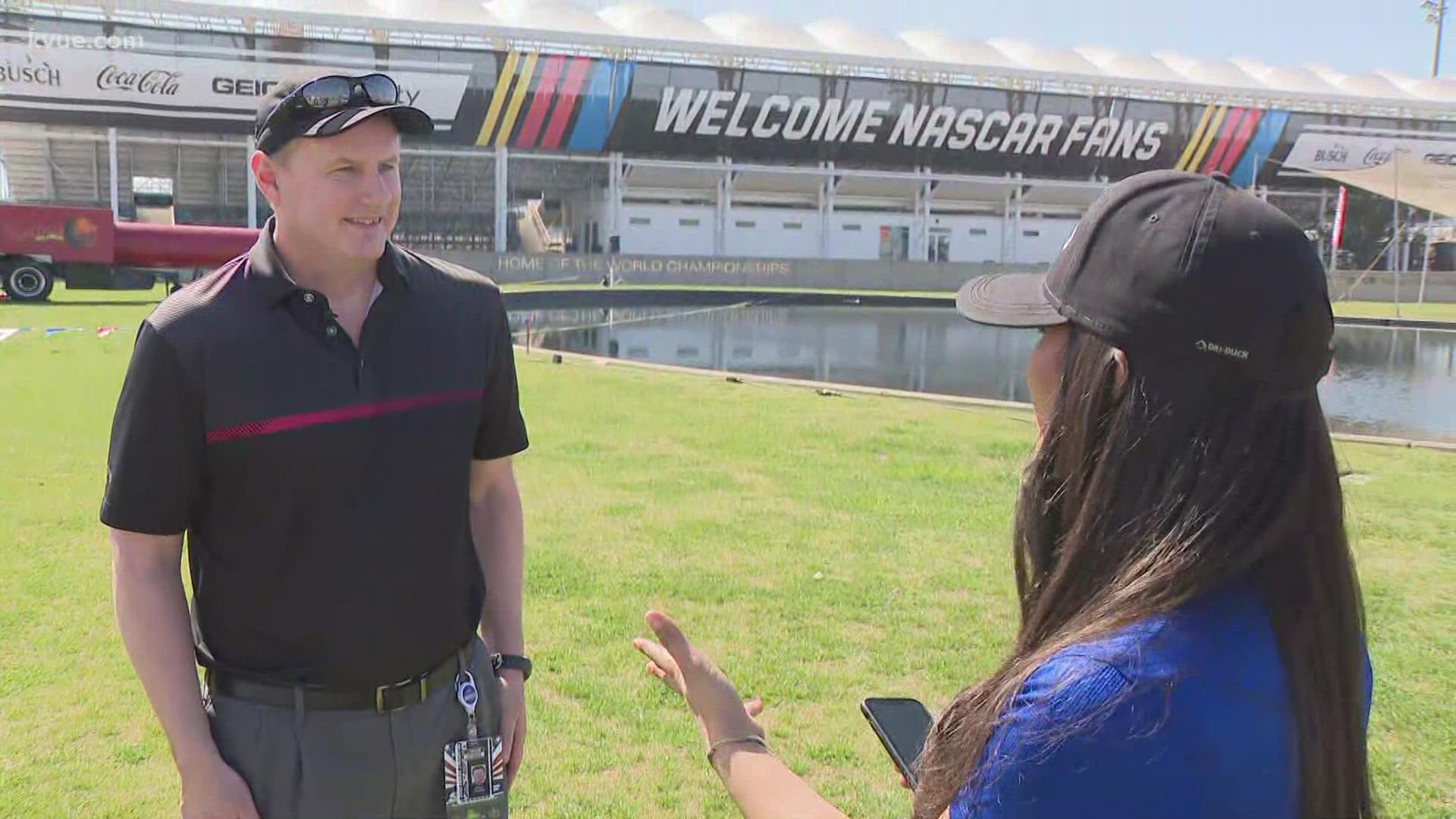 Scott Cooper with Speedway Motorsports joined KVUE's Pamela Comme to discuss what racing fans can expect.